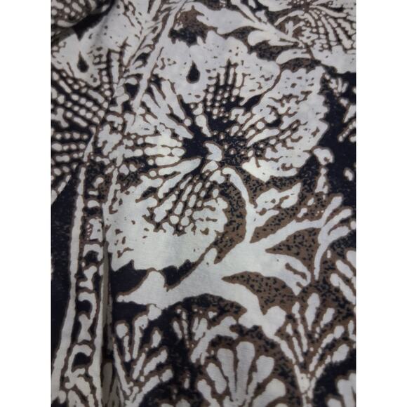 Sigrid Olsen Quiet Luxury Women's Large Bohemian ¾ Sleeve Preppy Old Money Top - Picture 11 of 13